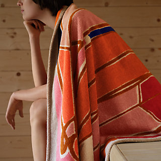 ビーチタオル 《3サーフ》 - ベージュ | Hermès - エルメス-公式サイト